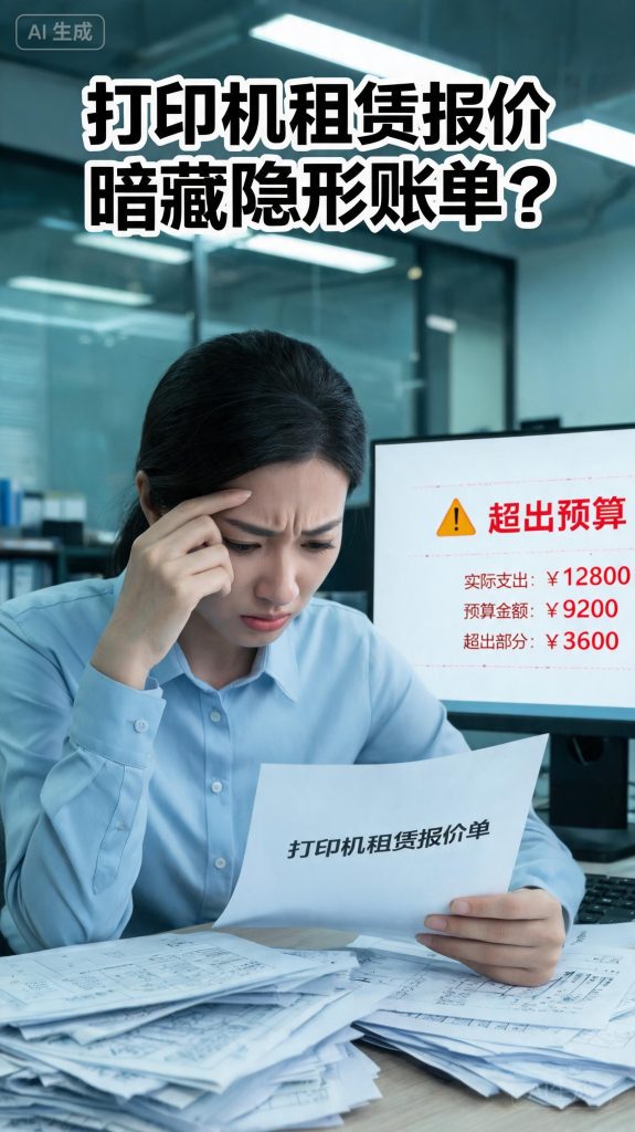 太原打印机租赁收费标准