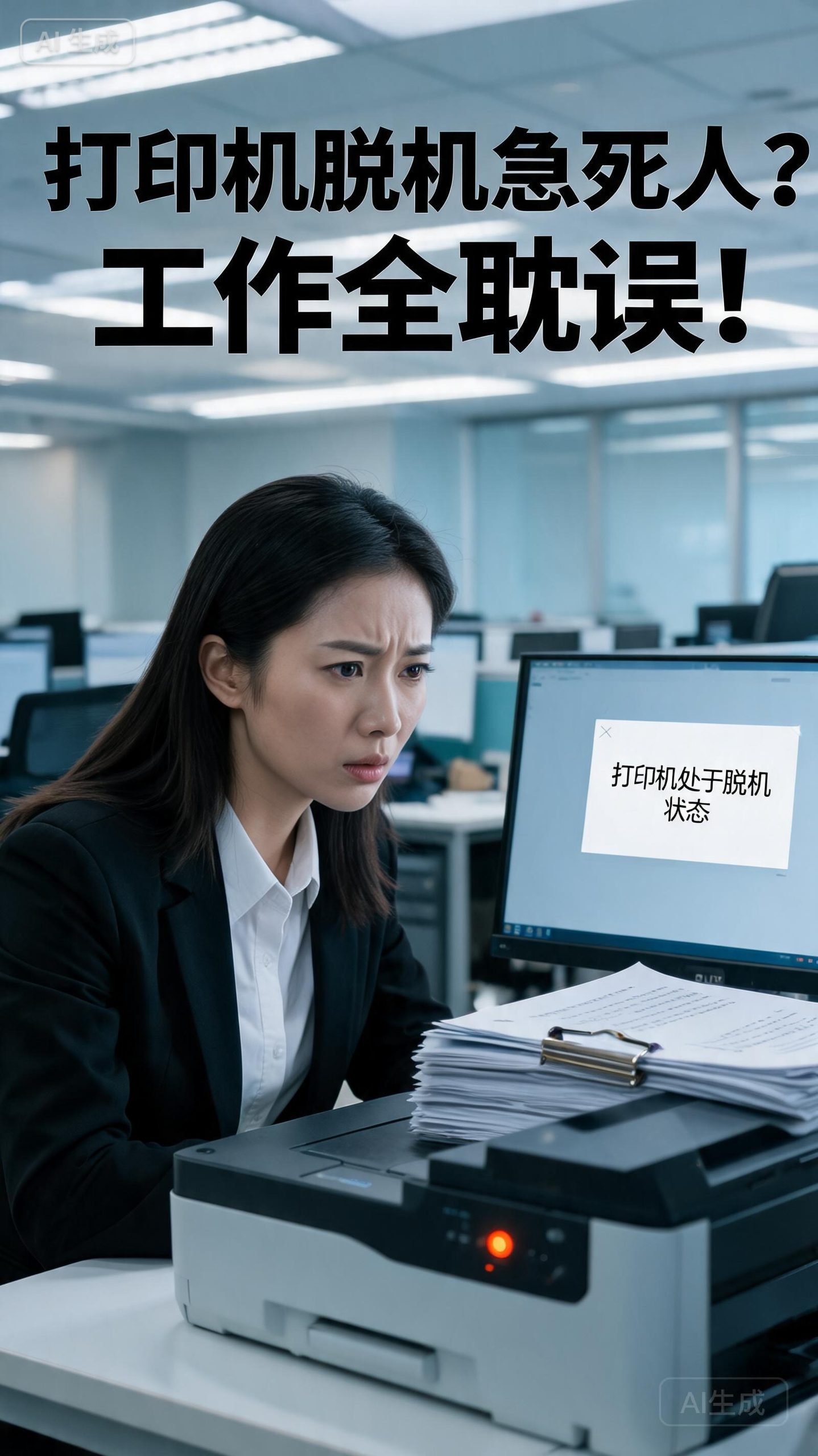 太原办公打印机脱机修复