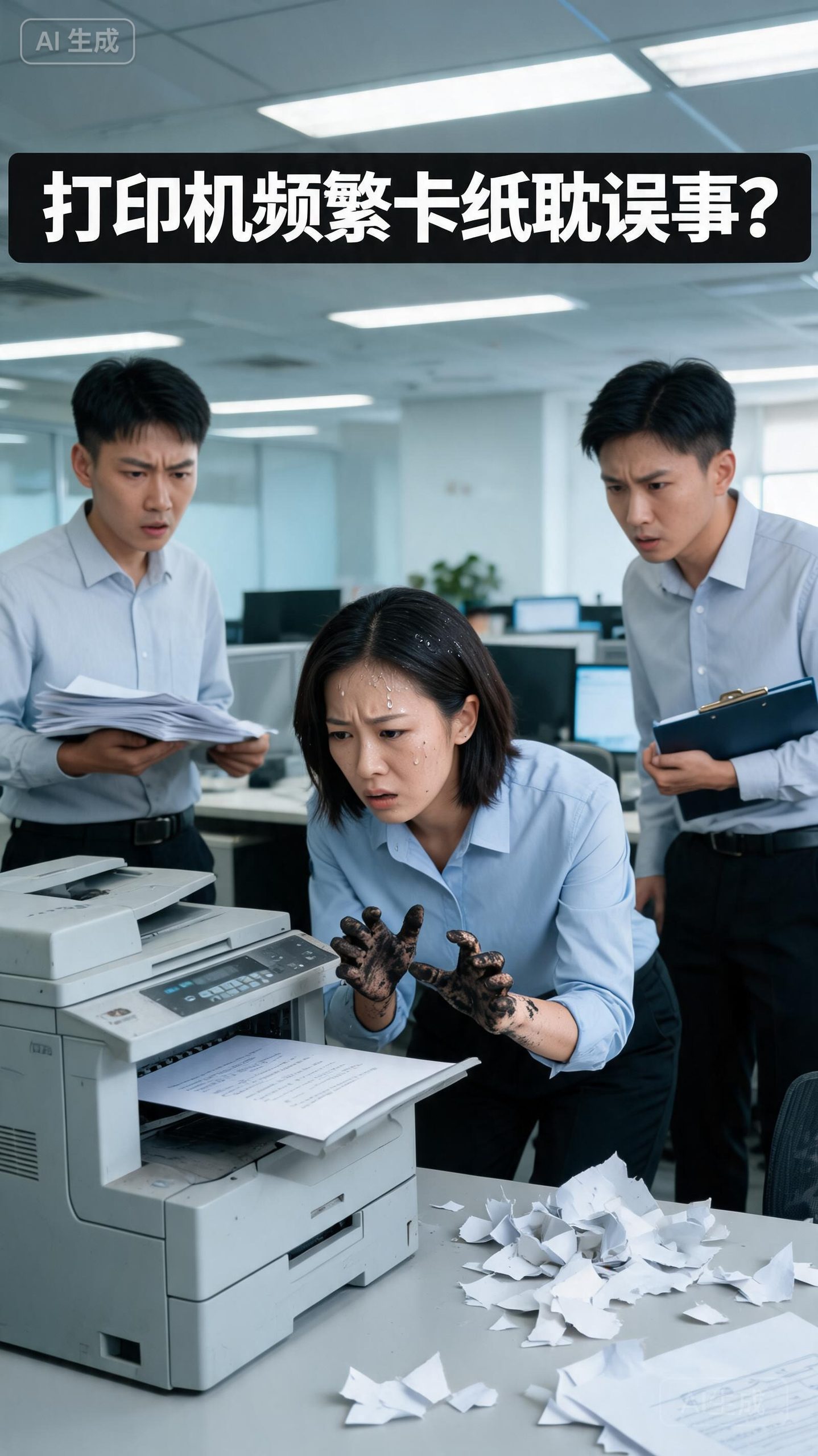 太原打印机频繁卡纸怎么解决