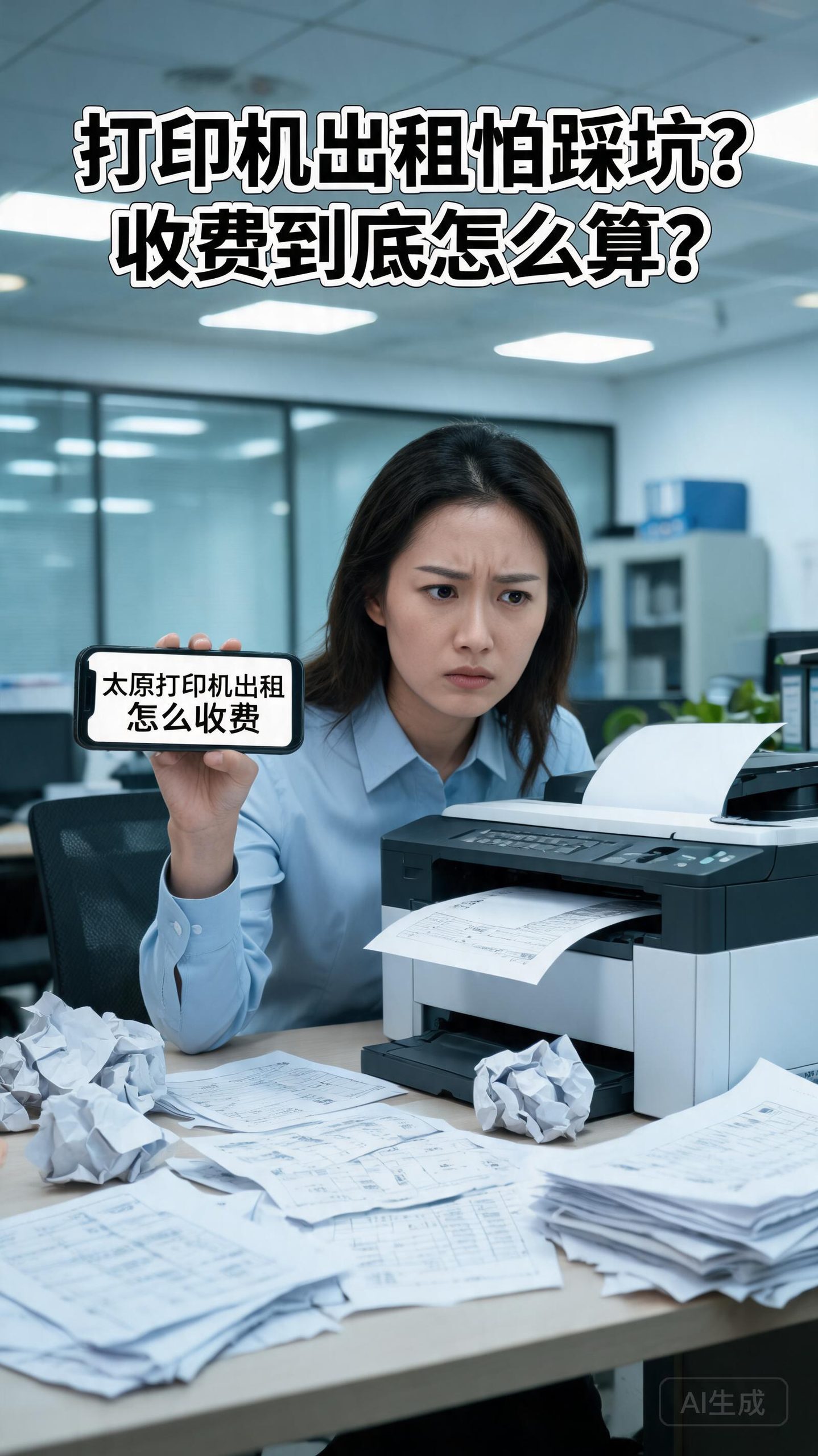 太原打印机出租怎么收费